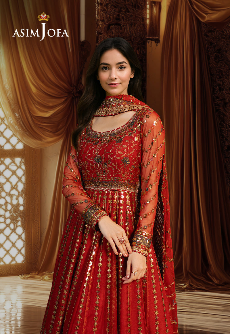 AJPF-32 EMBROIDERED NET 3 PCS