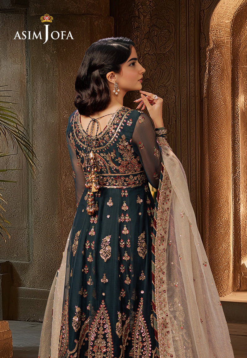 AJPF-39 EMBROIDERED CHIFFON 2 PCS