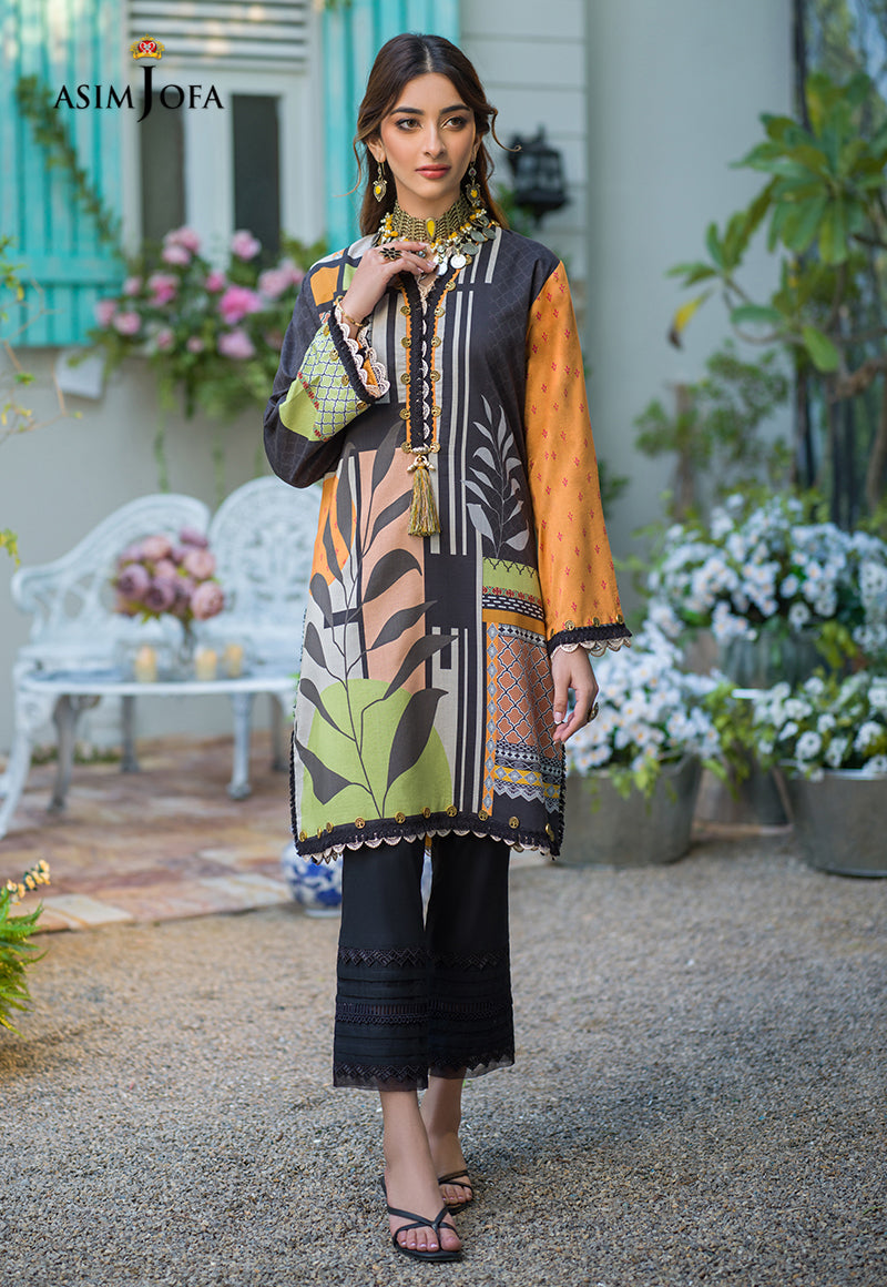 AJPR-25 PRINTED LAWN 1 PC