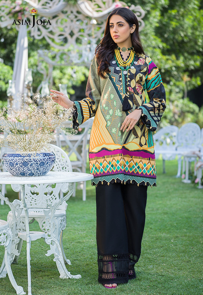 AJPR-27 PRINTED LAWN 1 PC
