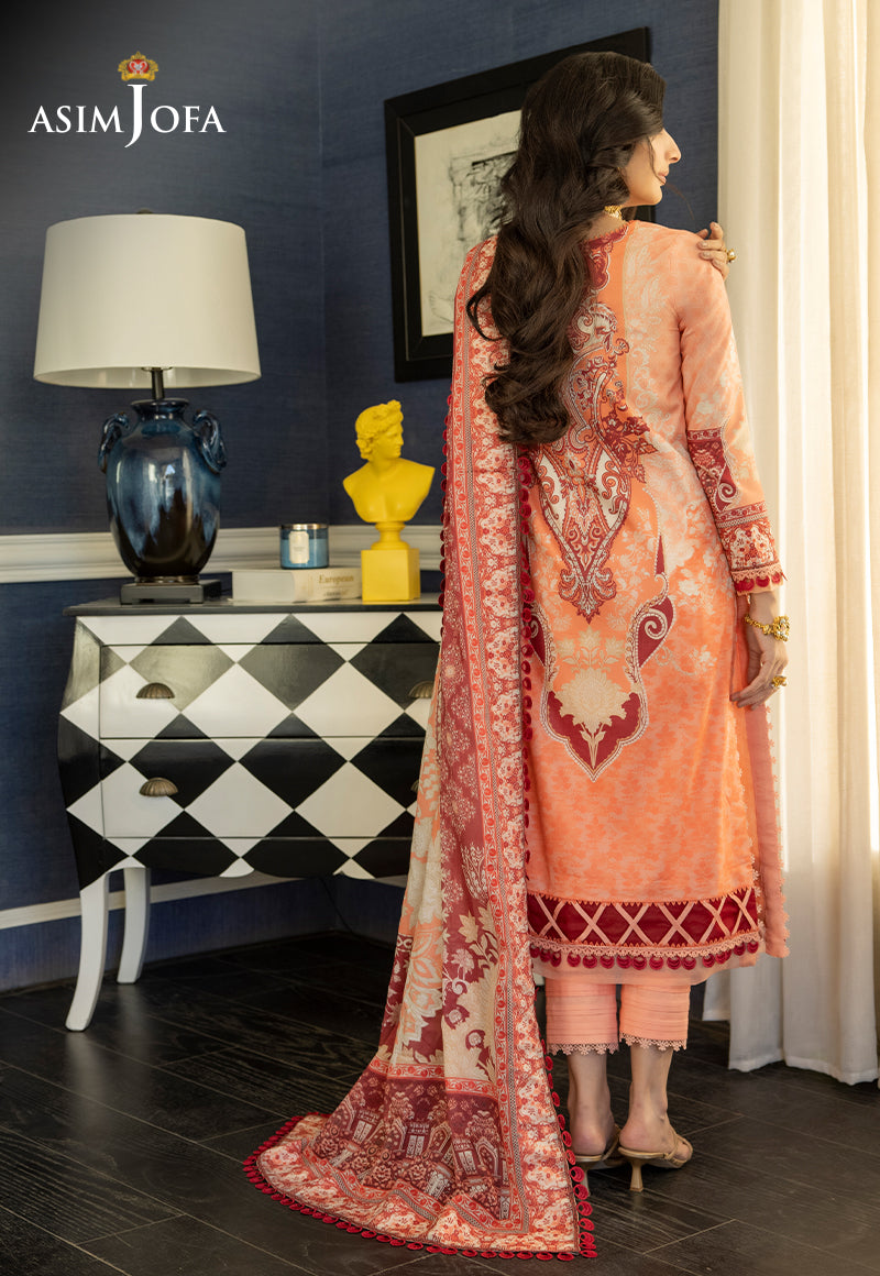 AJS-02 EMBROIDERED LAWN 2 PCS
