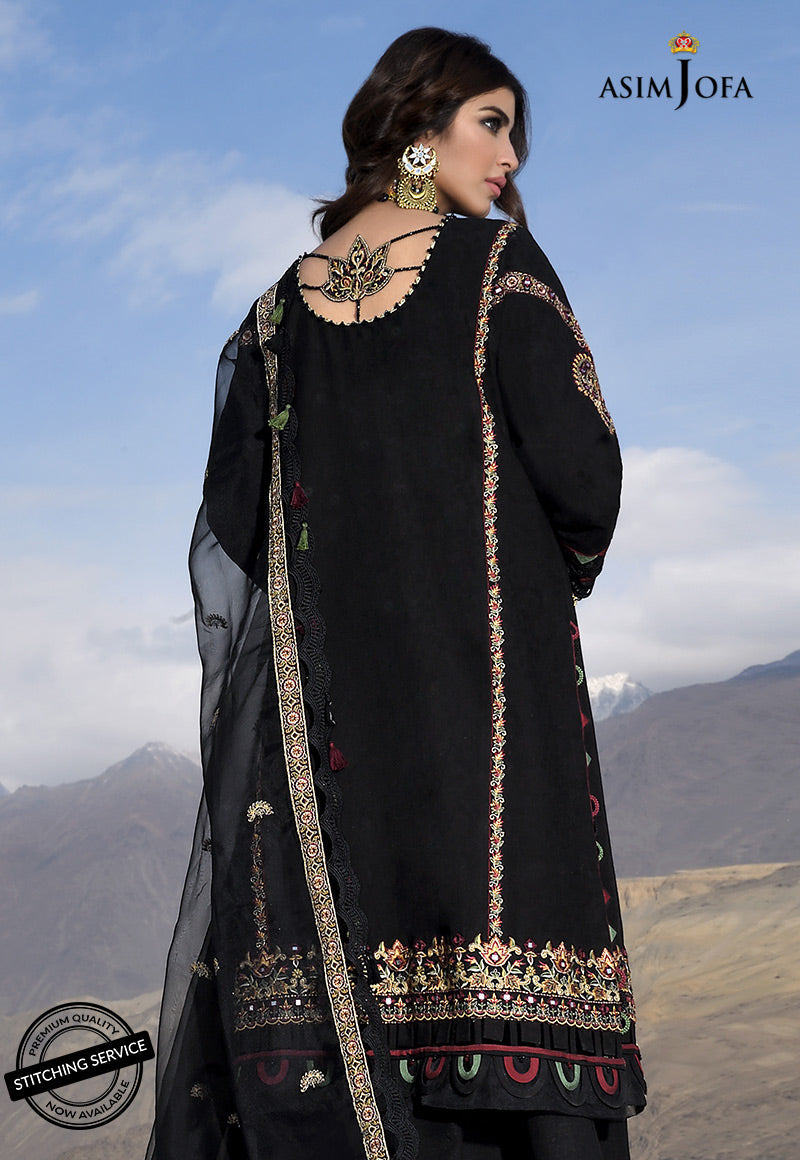 AJSL-01 EMBROIDERED SELF JACQUARD 3 PCS