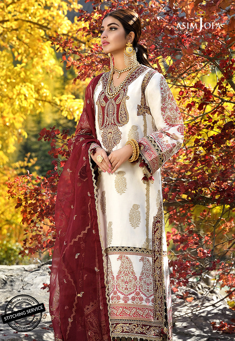 AJSL-04 EMBROIDERED JACQUARD 3 PCS