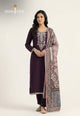 Ajso-228 Unstitched 3 Pcs Shirt Dupatta Trouser