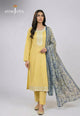 Ajso-260 Unstitched 3 Pcs Shirt Dupatta Trouser