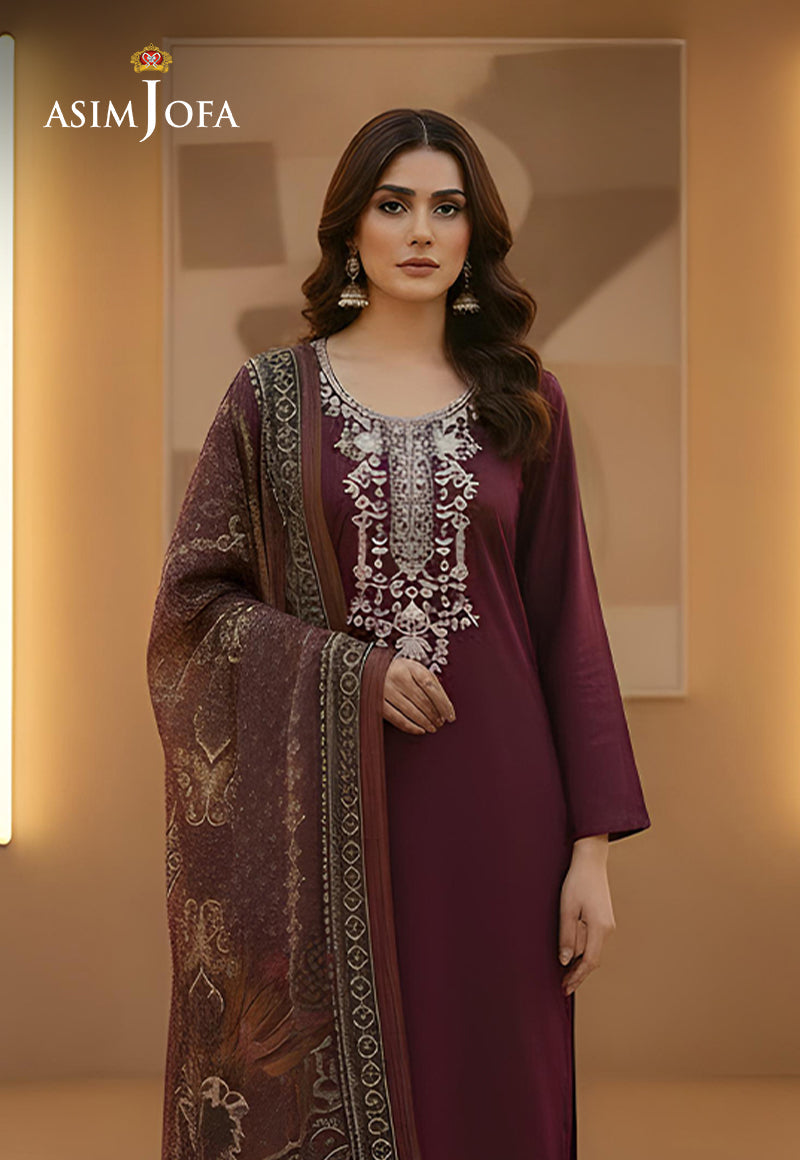 AJSO-311 Unstitched 2 Pcs Shirt Dupatta