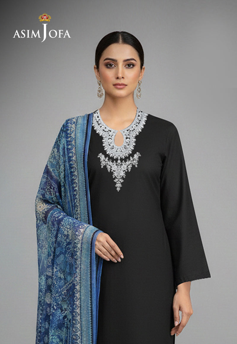 AJSO-350 Unstitched 2 Pcs Shirt Dupatta