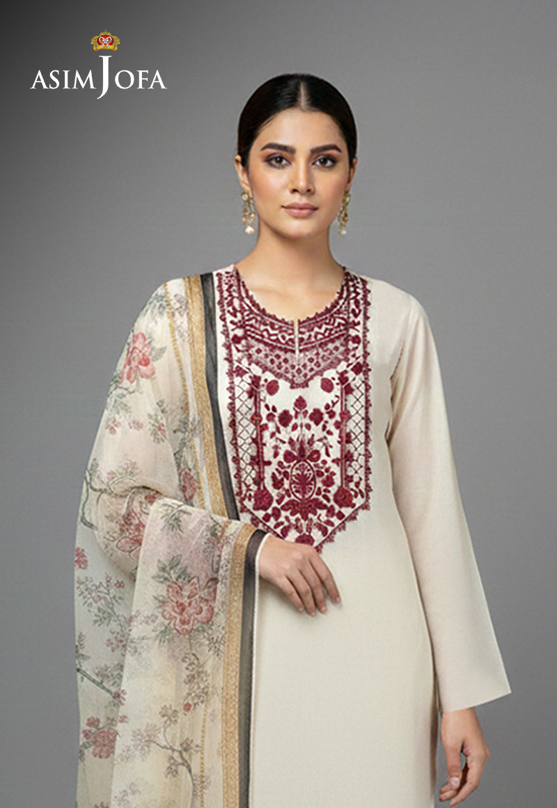 AJSO-358 Unstitched 2 Pcs Shirt Dupatta