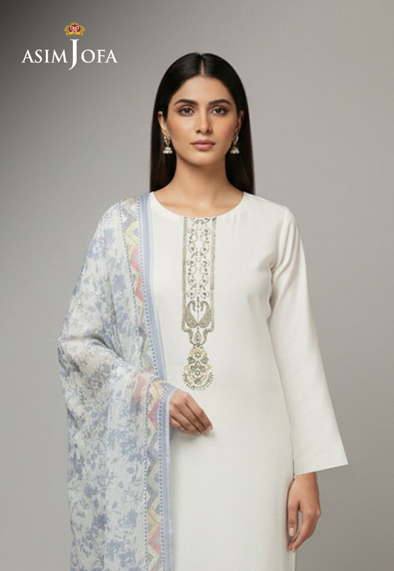 AJSO-363 Unstitched 2 Pcs Shirt Dupatta