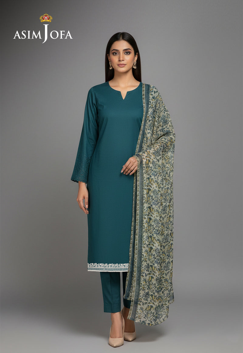 AJSO-368 Unstitched 2 Pcs Shirt Dupatta