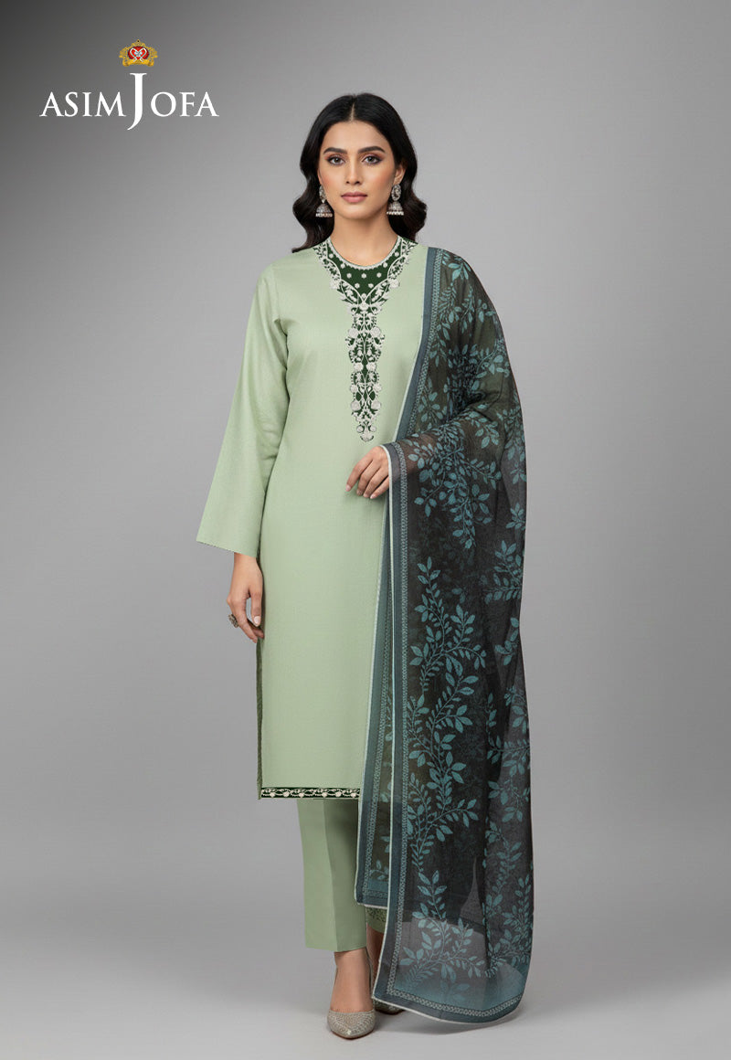 AJSO-369 Unstitched 2 Pcs Shirt Dupatta