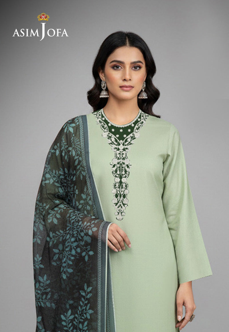 AJSO-369 Unstitched 2 Pcs Shirt Dupatta