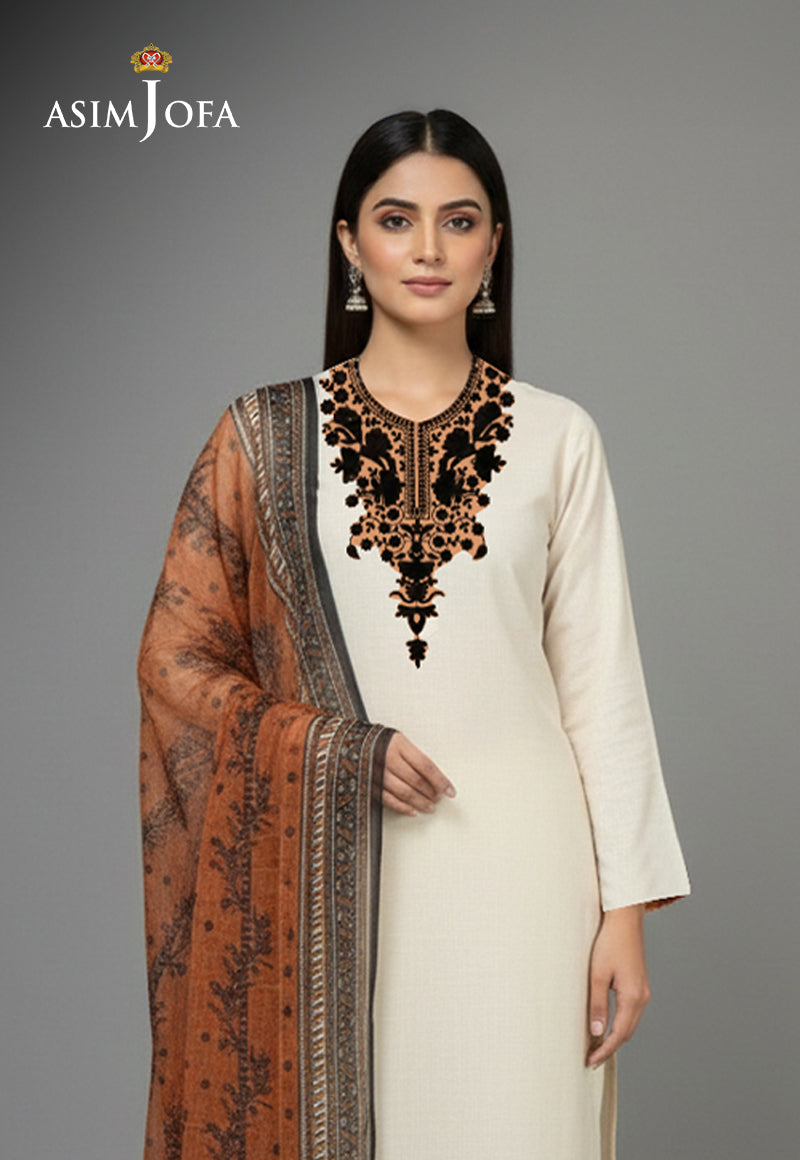 AJSO-371 Unstitched 2 Pcs Shirt Dupatta