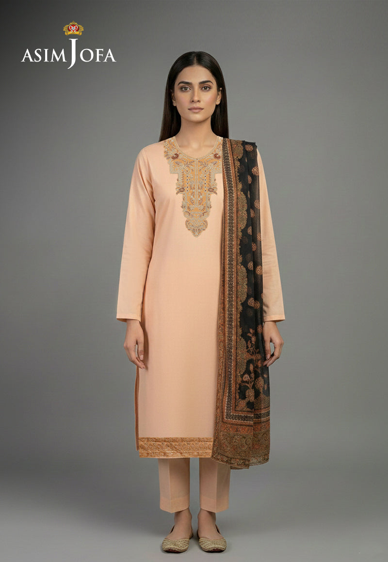AJSO-379 Unstitched 2 Pcs Shirt Dupatta