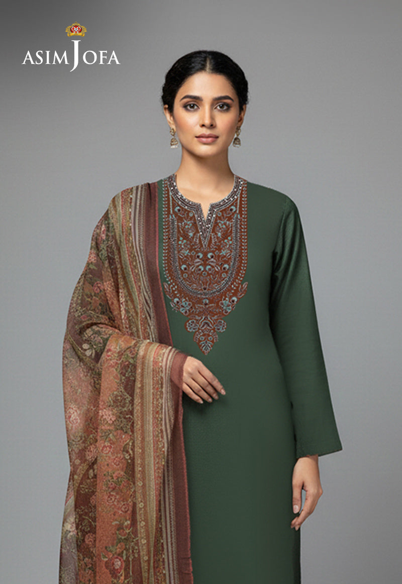 AJSO-388 Unstitched 2 Pcs Shirt Dupatta