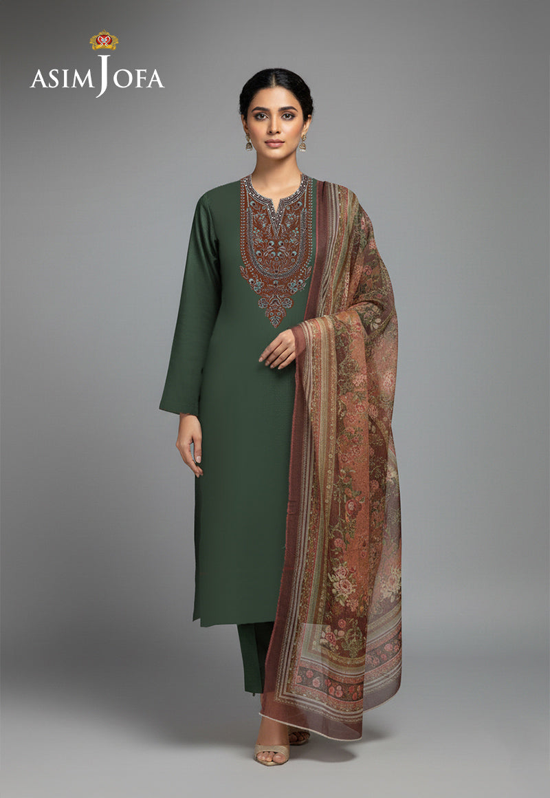 AJSO-388 Unstitched 2 Pcs Shirt Dupatta