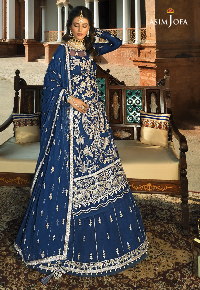 AJST-13 EMBROIDERED SILK 3 PCS