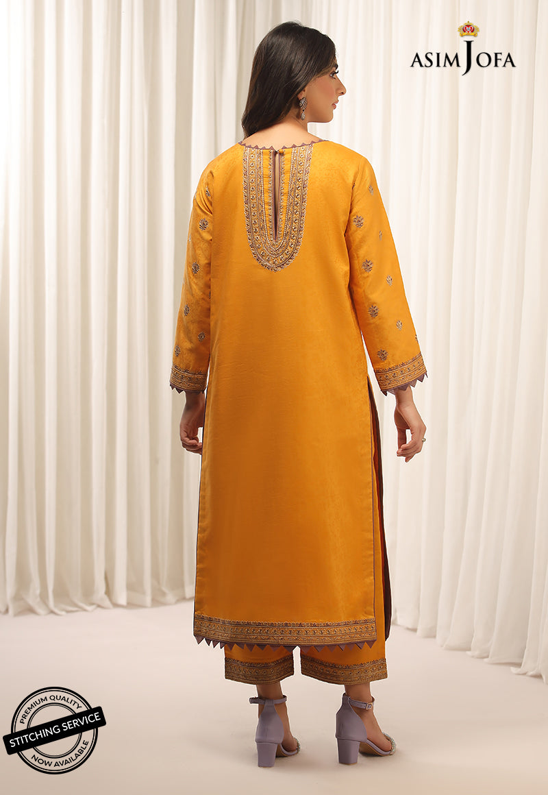 AJWED-05 EMBROIDERED SELF-JACQUARD STITCHED 1 PC