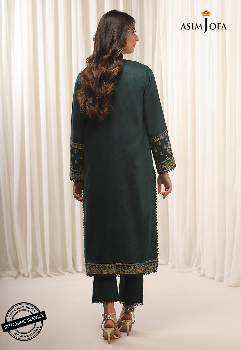 AJPB-184 EMBROIDERED SILK STITCHED 3 PCS