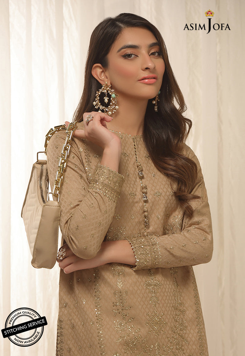 AJWE-10 EMBROIDERED SELF-JACQUARD 2 PCS