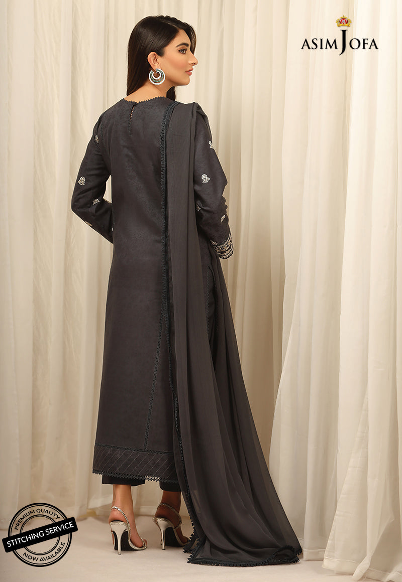 AJWE-12 EMBROIDERED SELF-JACQUARD 3 PCS