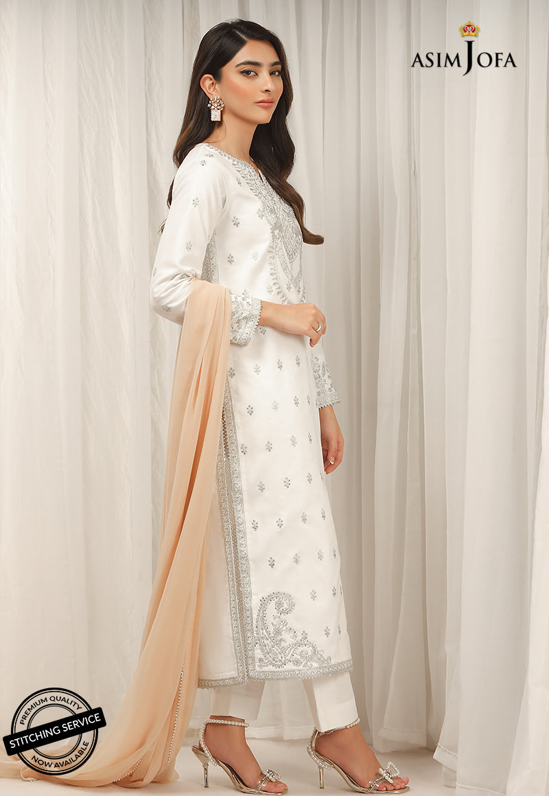 AJWE-18 EMBROIDERED CAMBRIC 3 PCS
