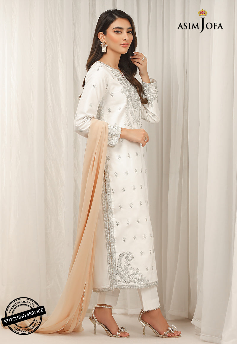 AJWE-18 EMBROIDERED CAMBRIC 3 PCS