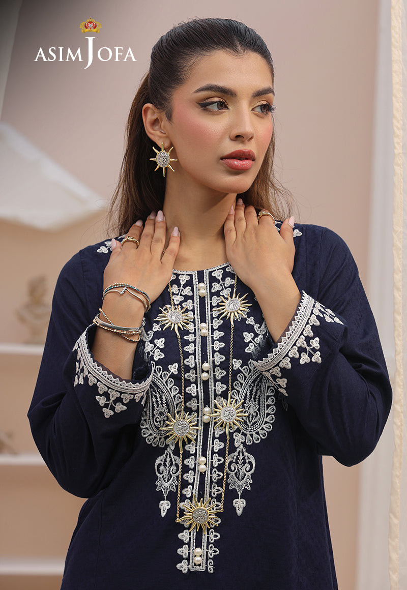 AJSS-14 PRINTED RAW SILK 2PCS