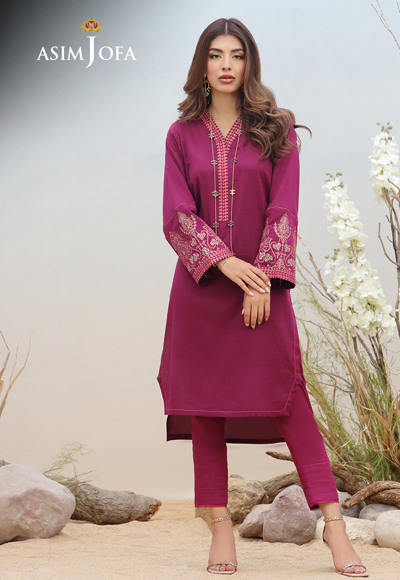 AJWS-11 (1-PC) EMBROIDERED SELF JACQUARD 1 PC