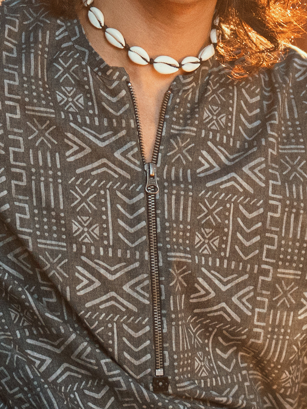 Grey Cotton Plain Kurta - AL-K-1192