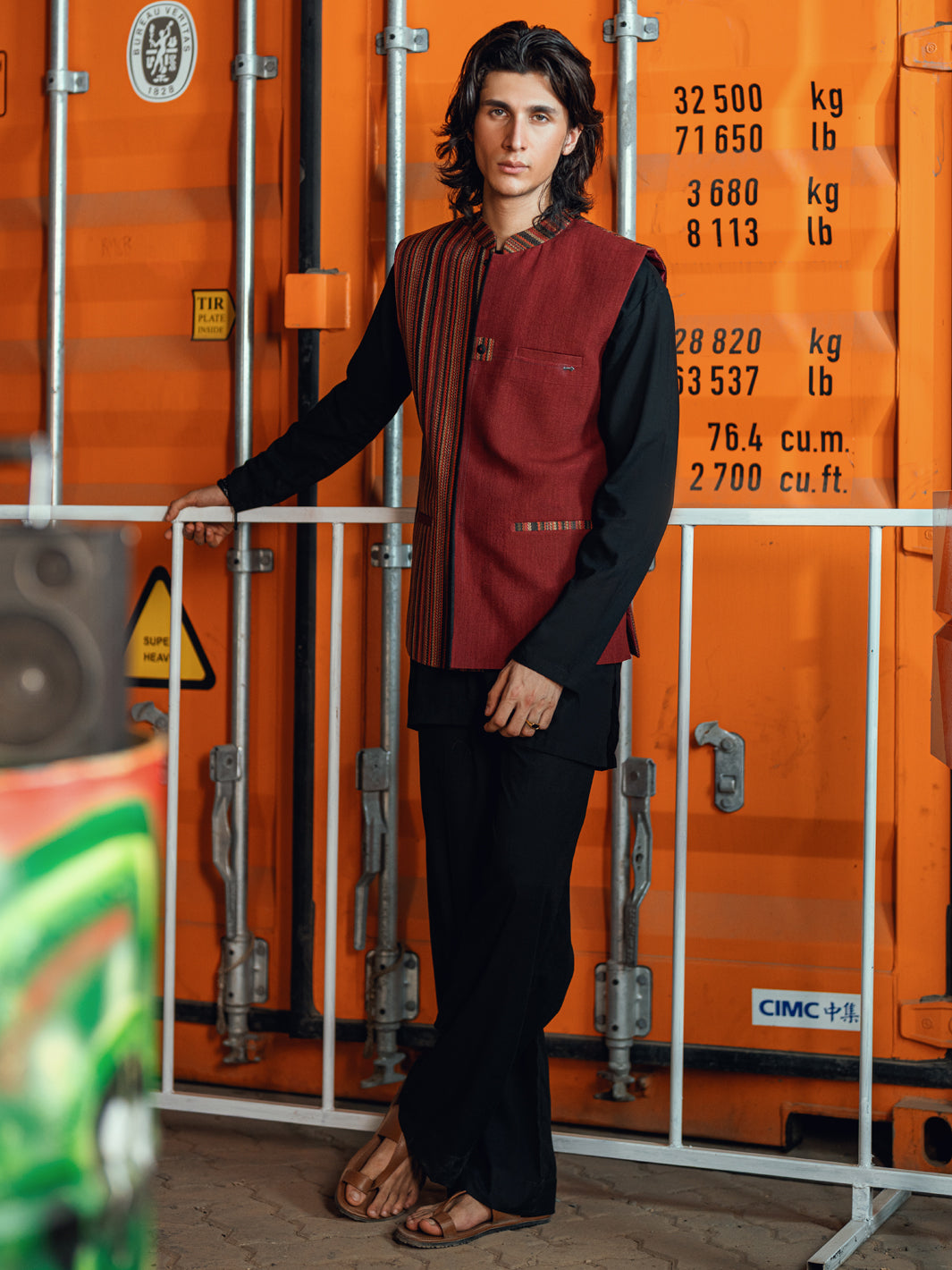 Maroon Formal Waistcoat - AL-WC-495
