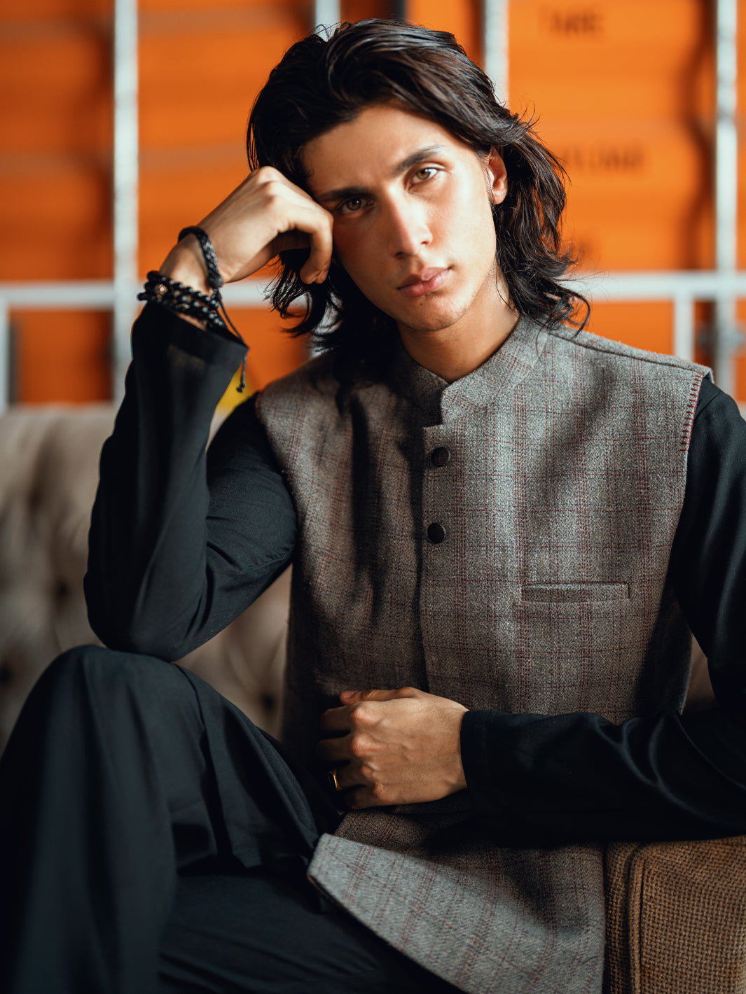 Grey Formal Waistcoat - AL-WC-600