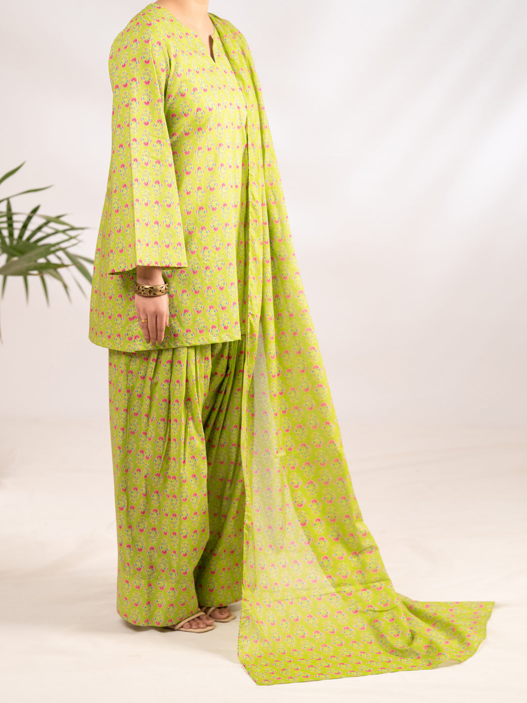 Green Lawn 3Pc Stitched - ALP-3PS-2297