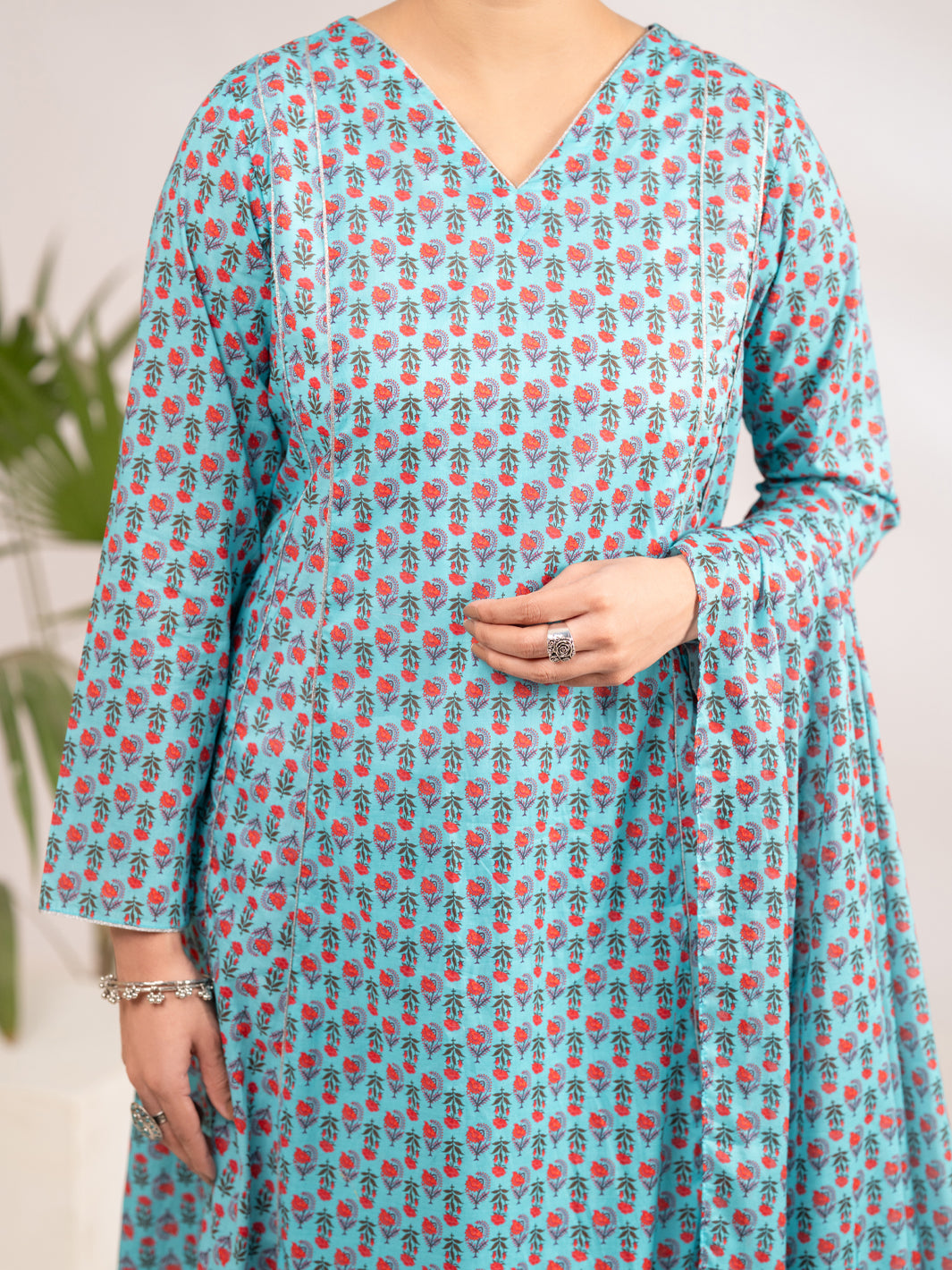 Ferozi Lawn 3Pc Stitched - ALP-3PS-2298