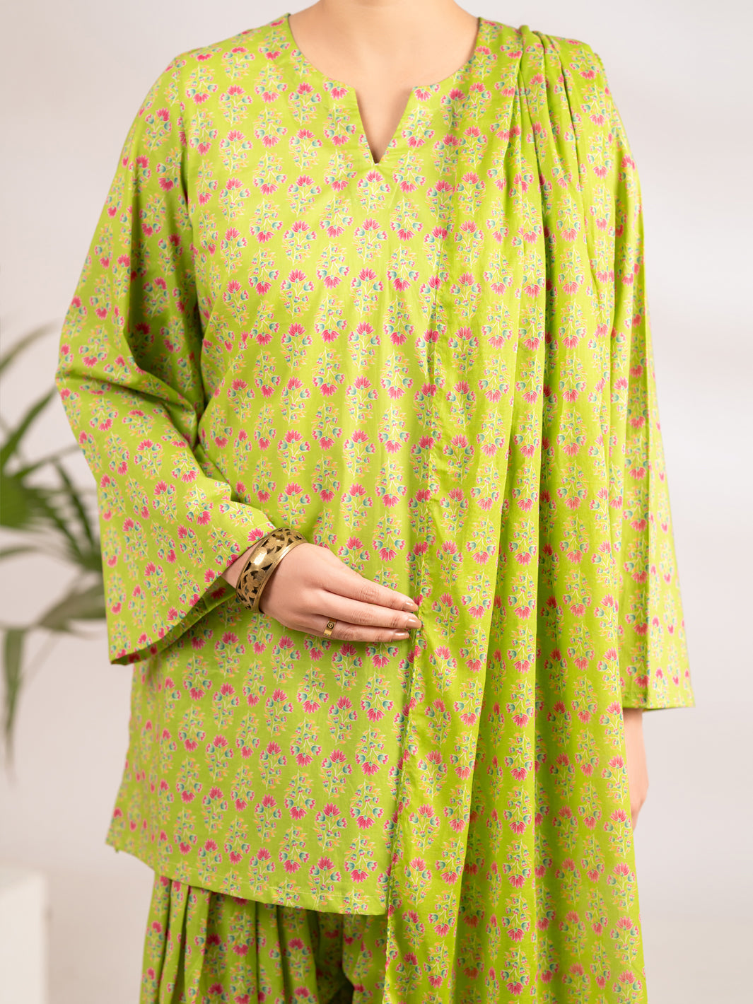 Green Lawn 3Pc Stitched - ALP-3PS-2297