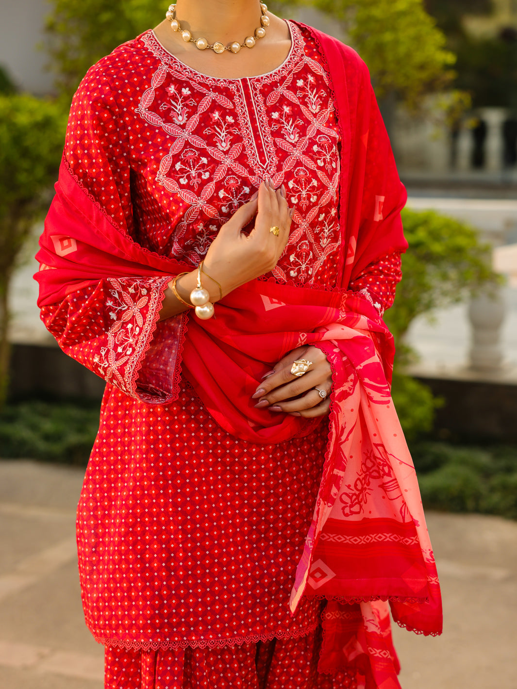 Fuchsia Lawn 3Pc Unstitched - ALP-3PS-2424