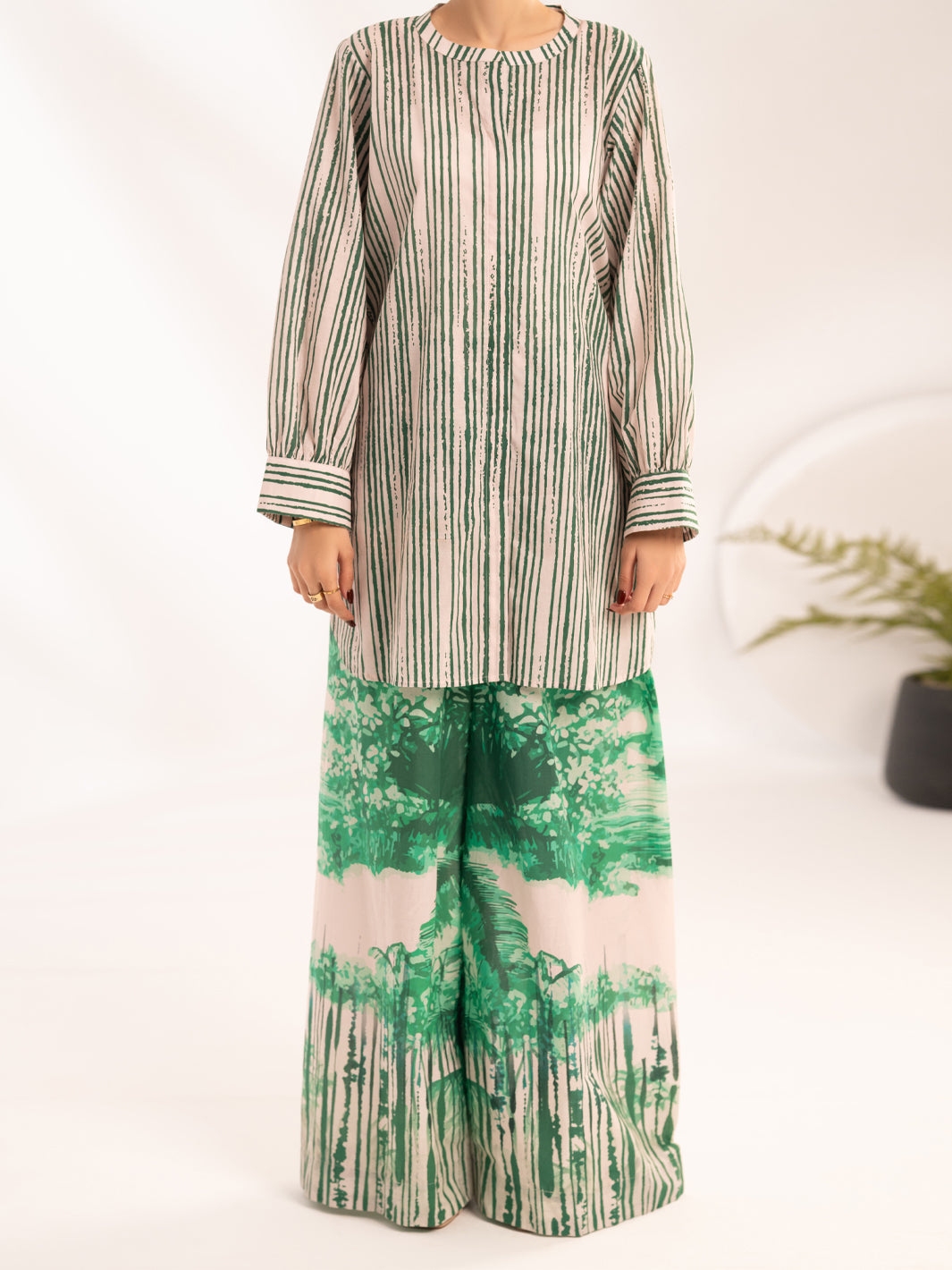 Off White 2Pc Stitched - ALP-LKS-2527
