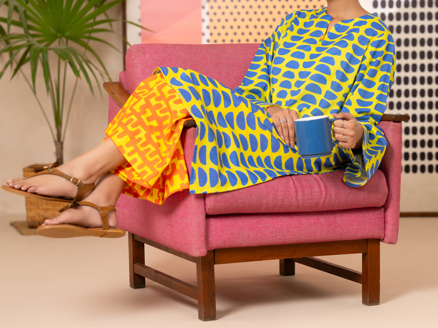 Multicolor Lawn 2Pc Stitched - ALP-2PS-LKS-2810