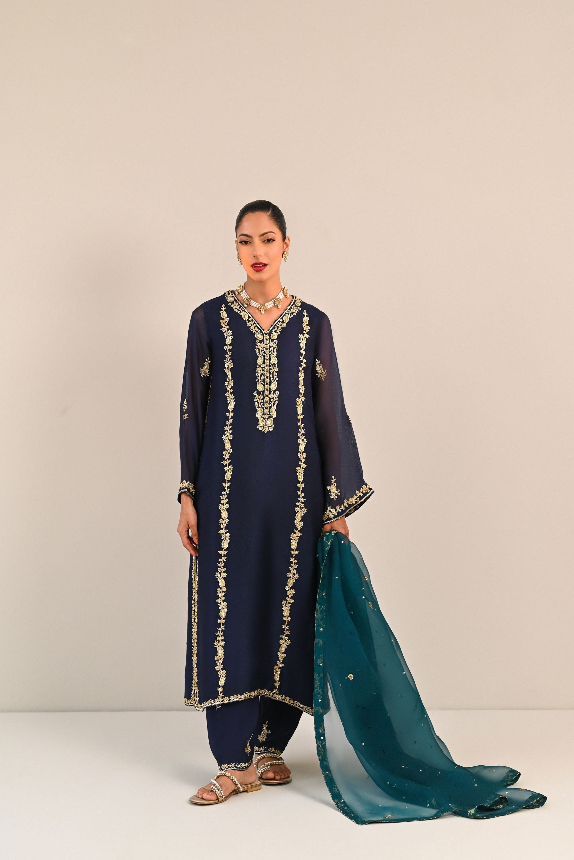 Jumana Navy Blue