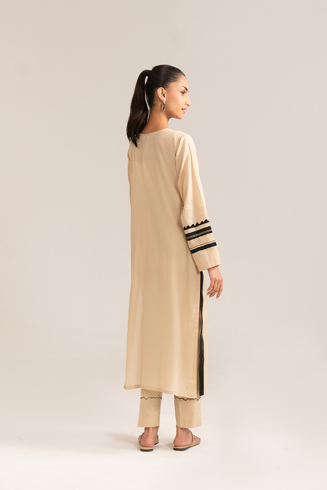 2 Piece Lawn Solid Suit (CP0031)