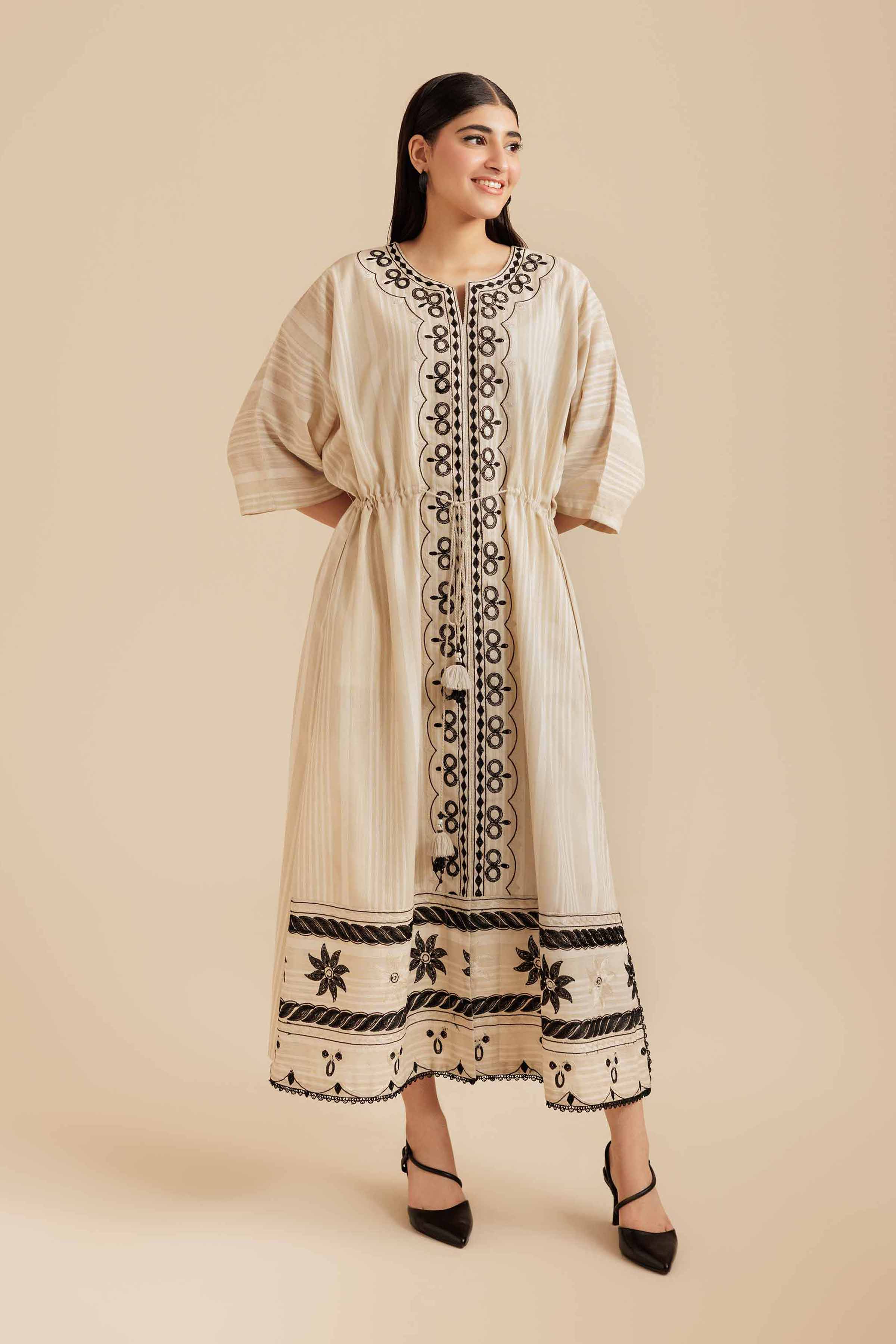 Embroidered Dress - AS25-109