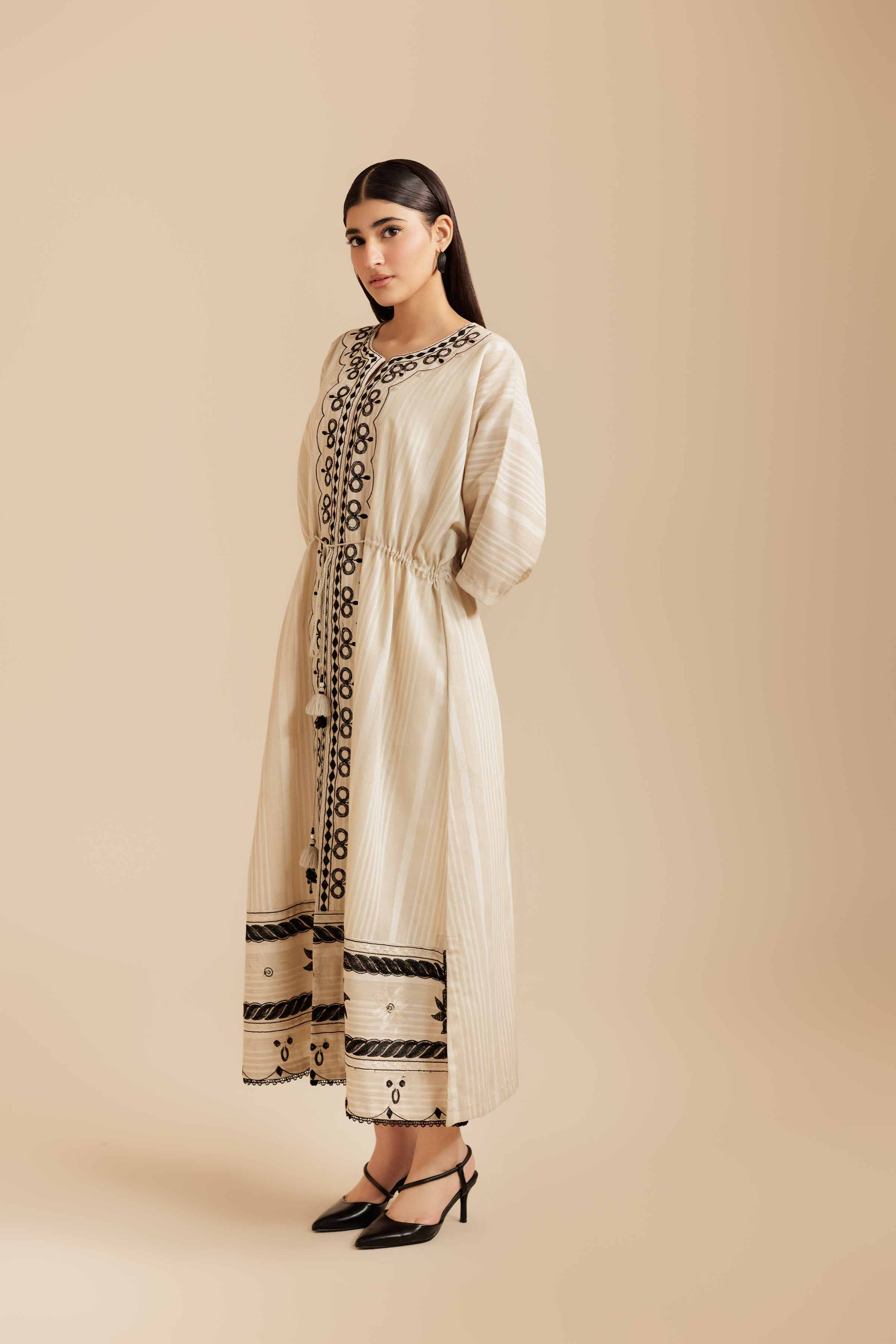 Embroidered Dress - AS25-109