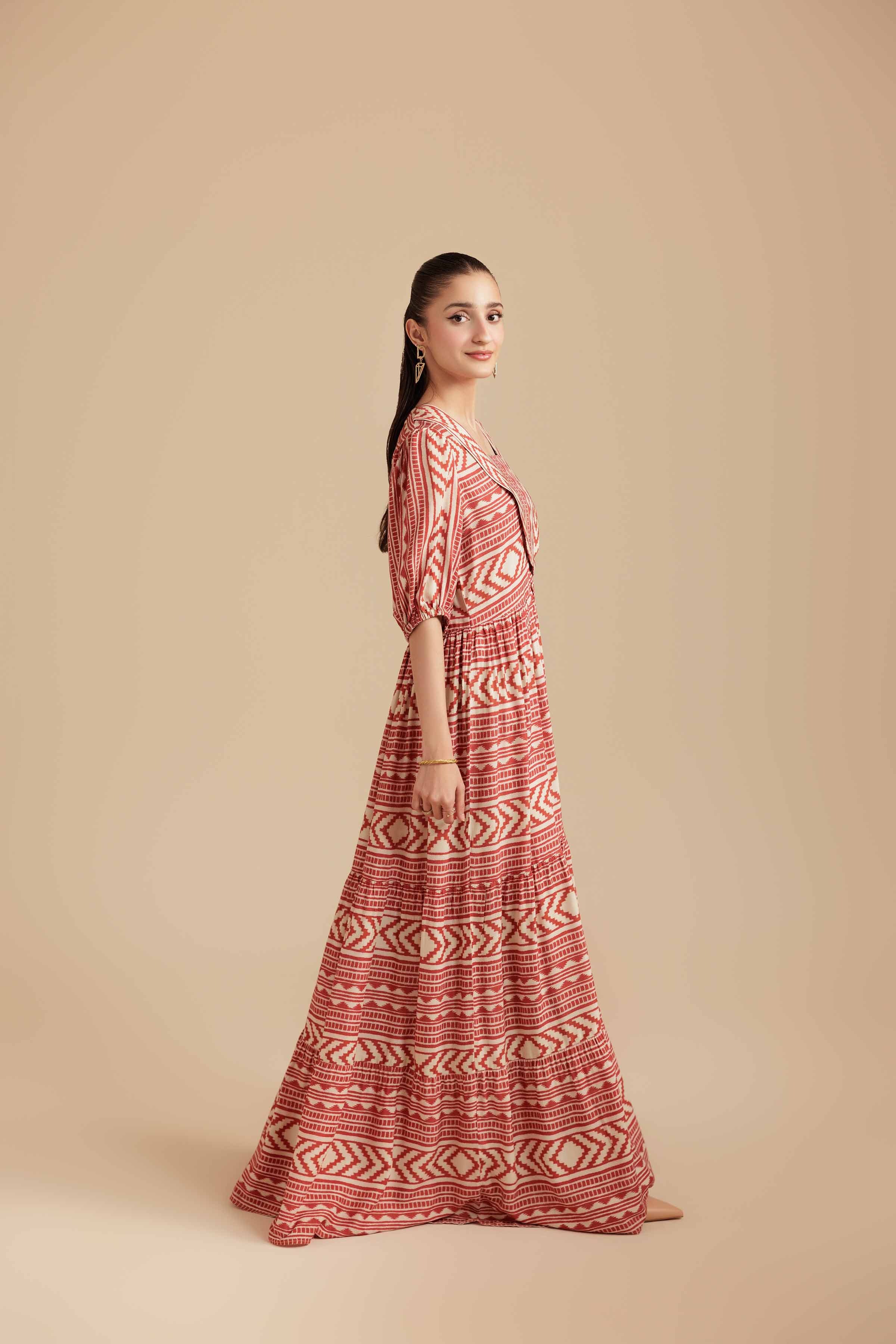 Printed Dress - AS25-114