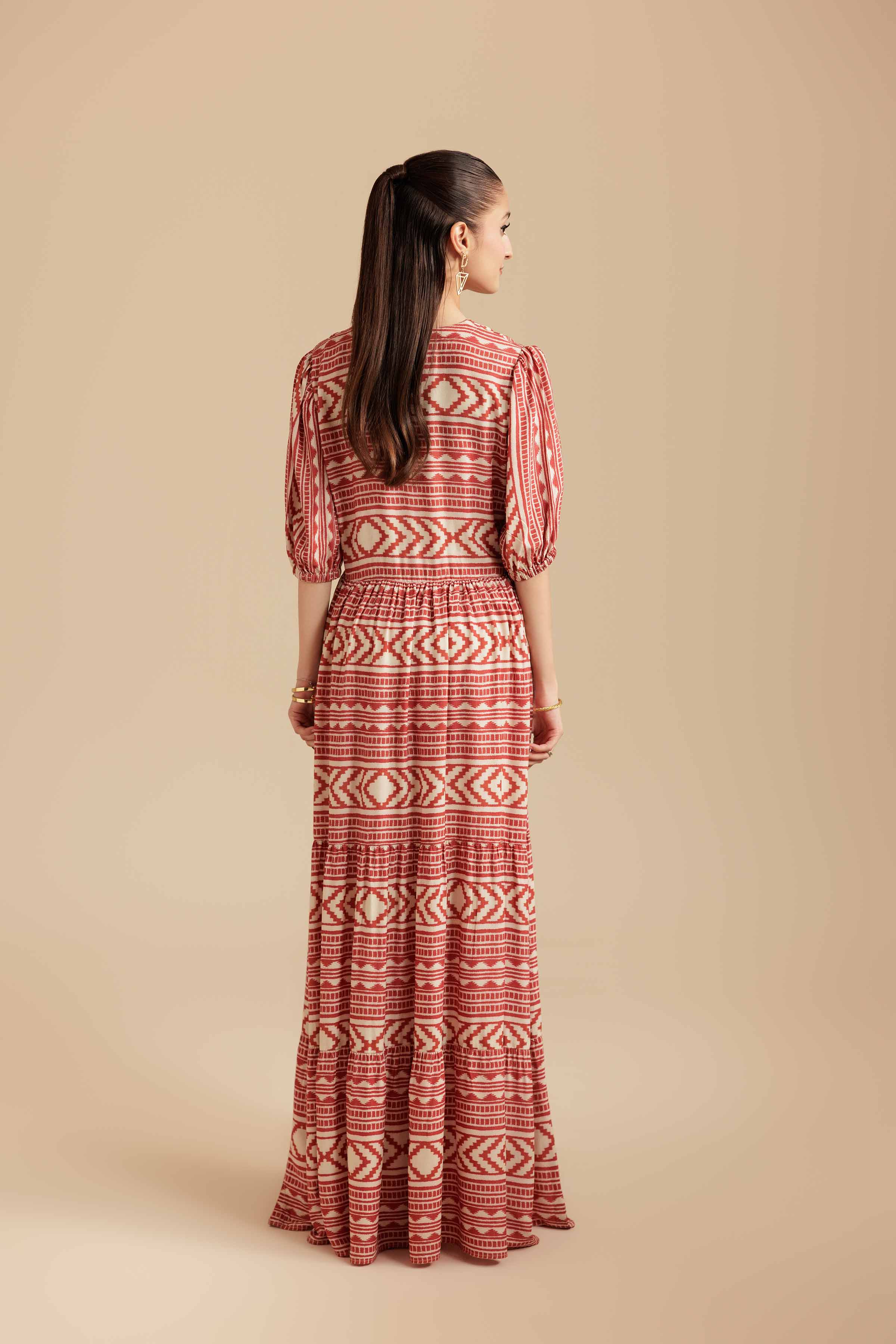 Printed Dress - AS25-114