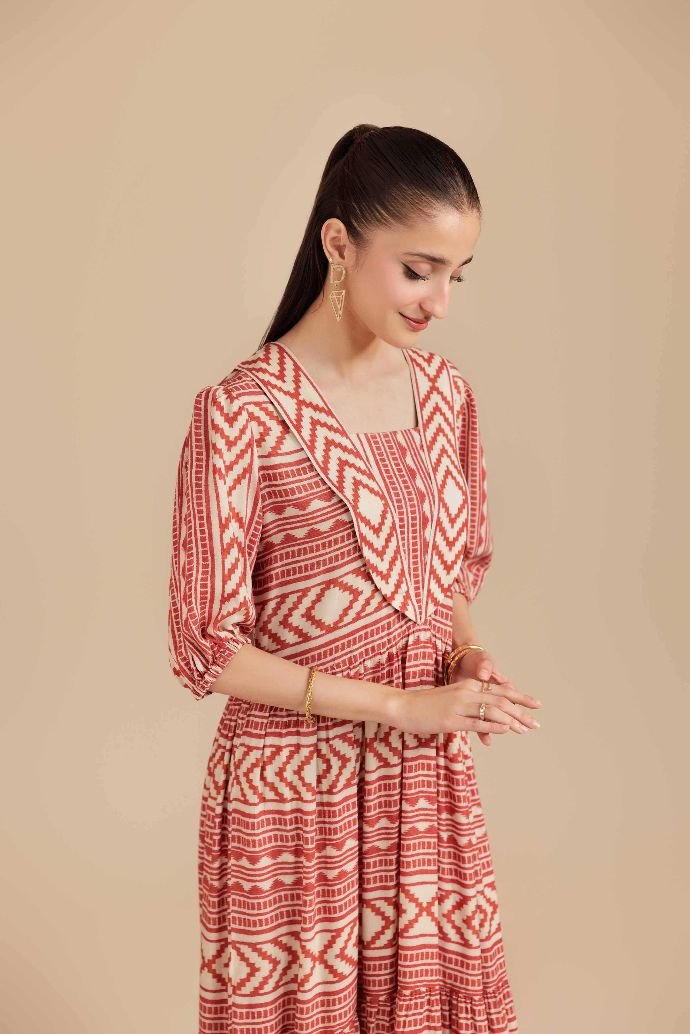 Printed Dress - AS25-114