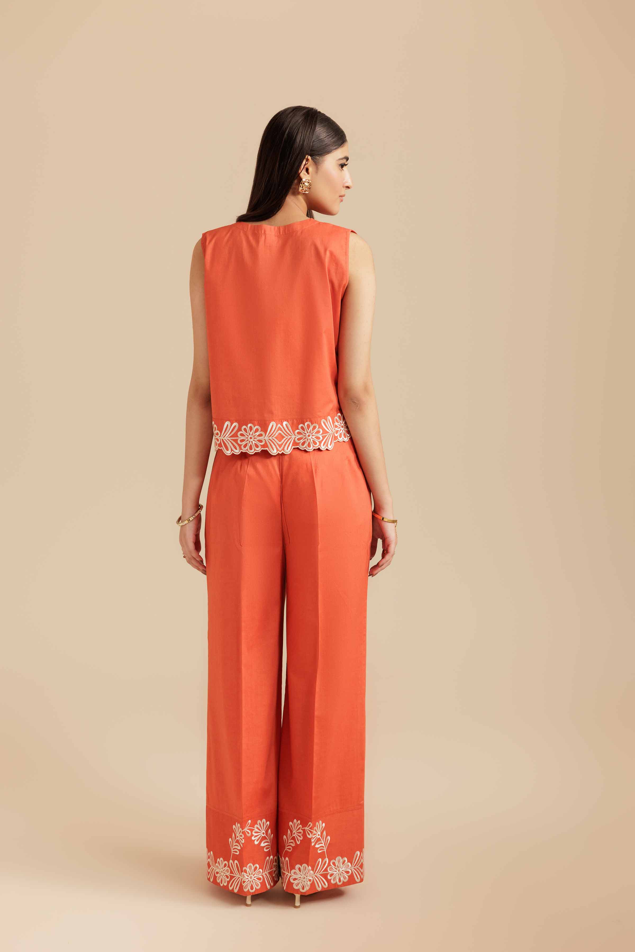 2 Piece - Embroidered Suit - AS25-117