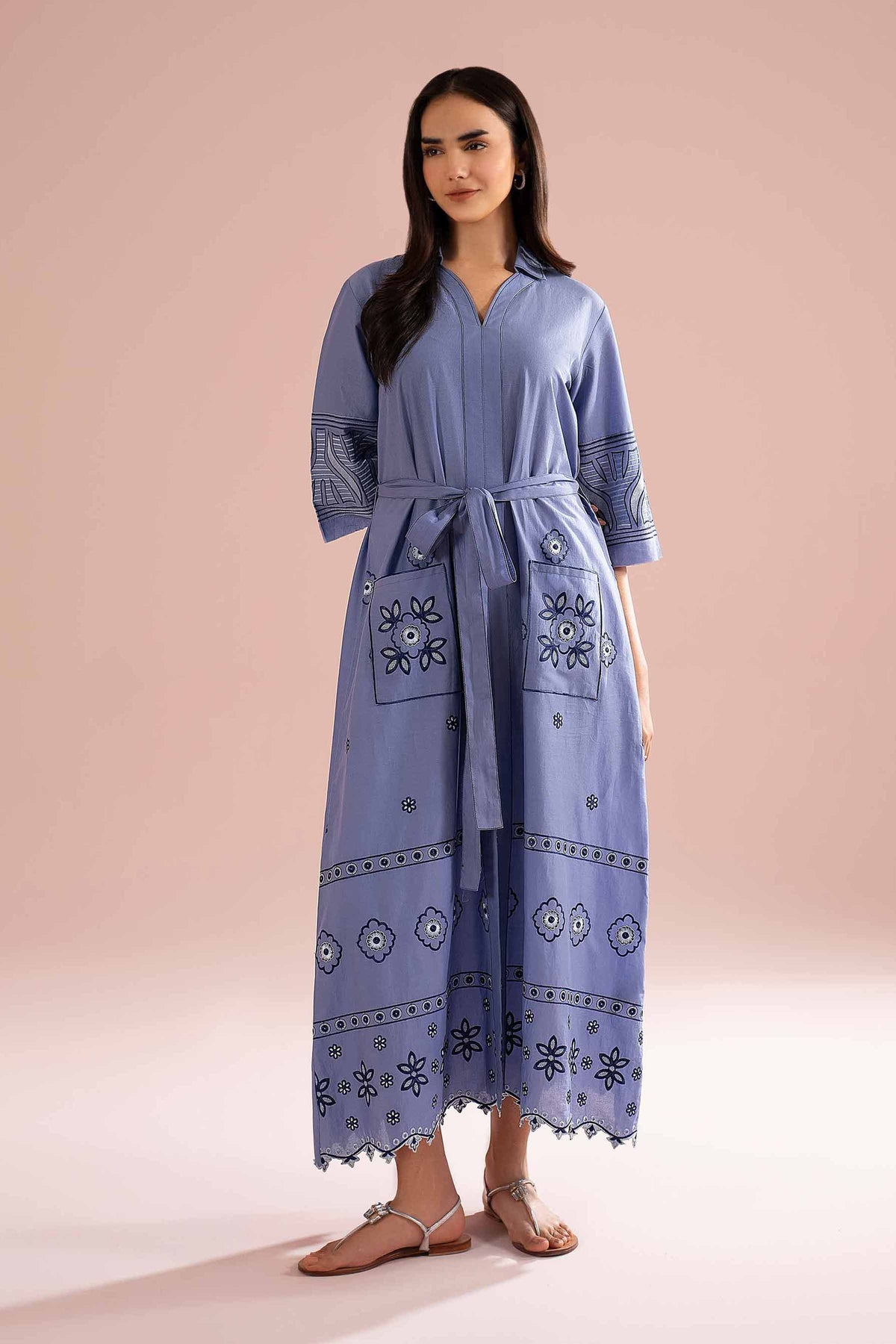 Embroidered Dress - AS26-03