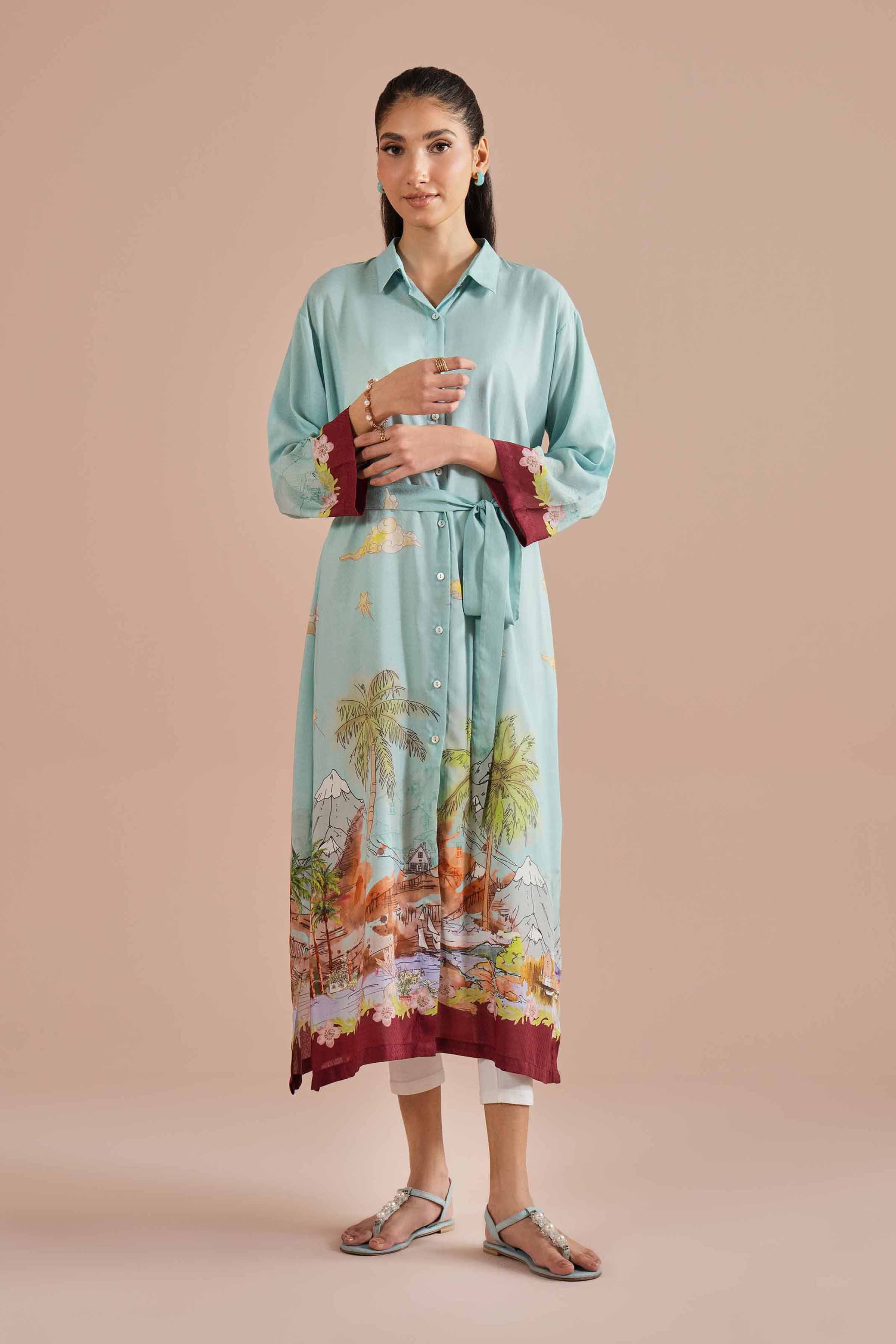 Printed Dress - AS26-14