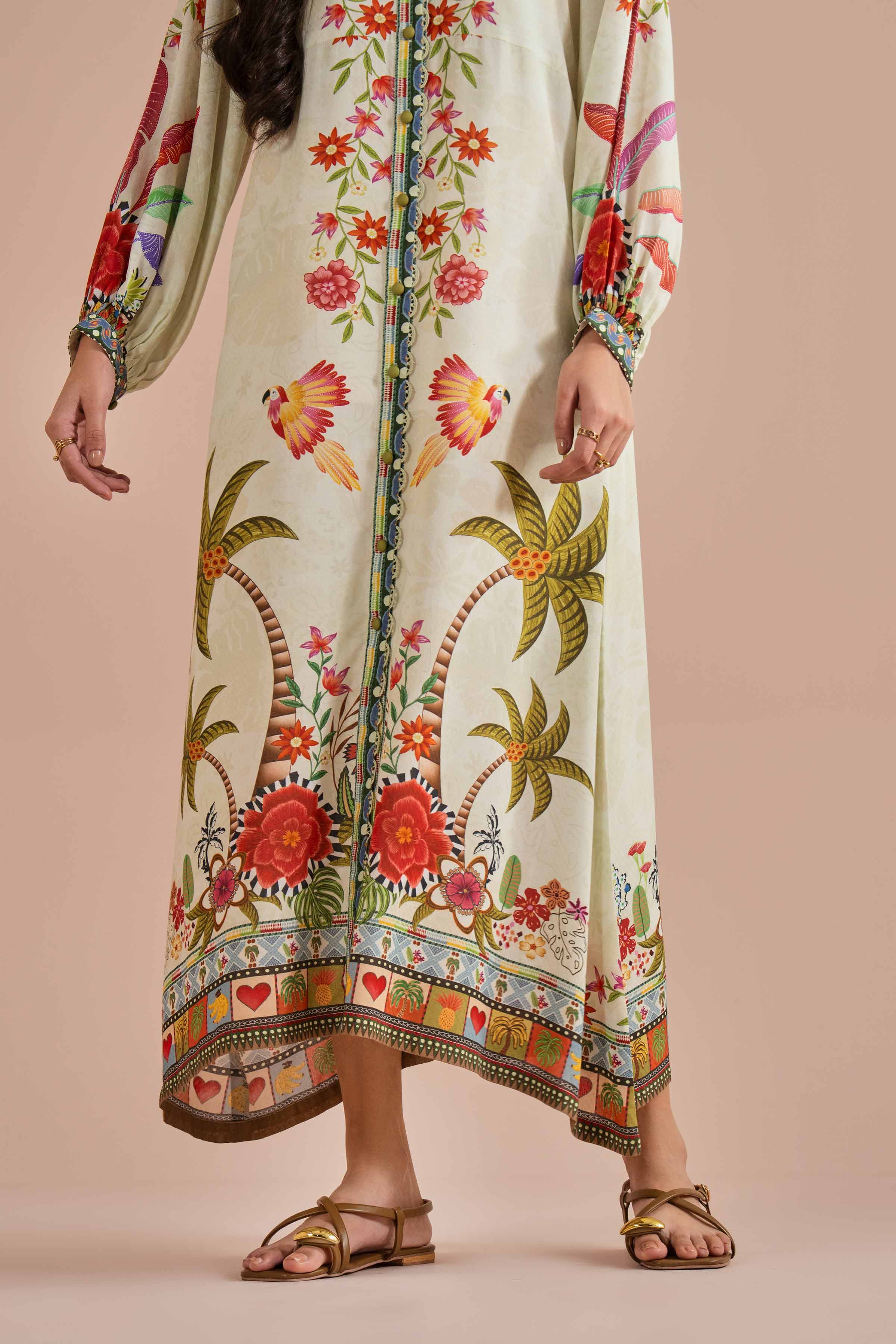 Printed Dress - AS26-15