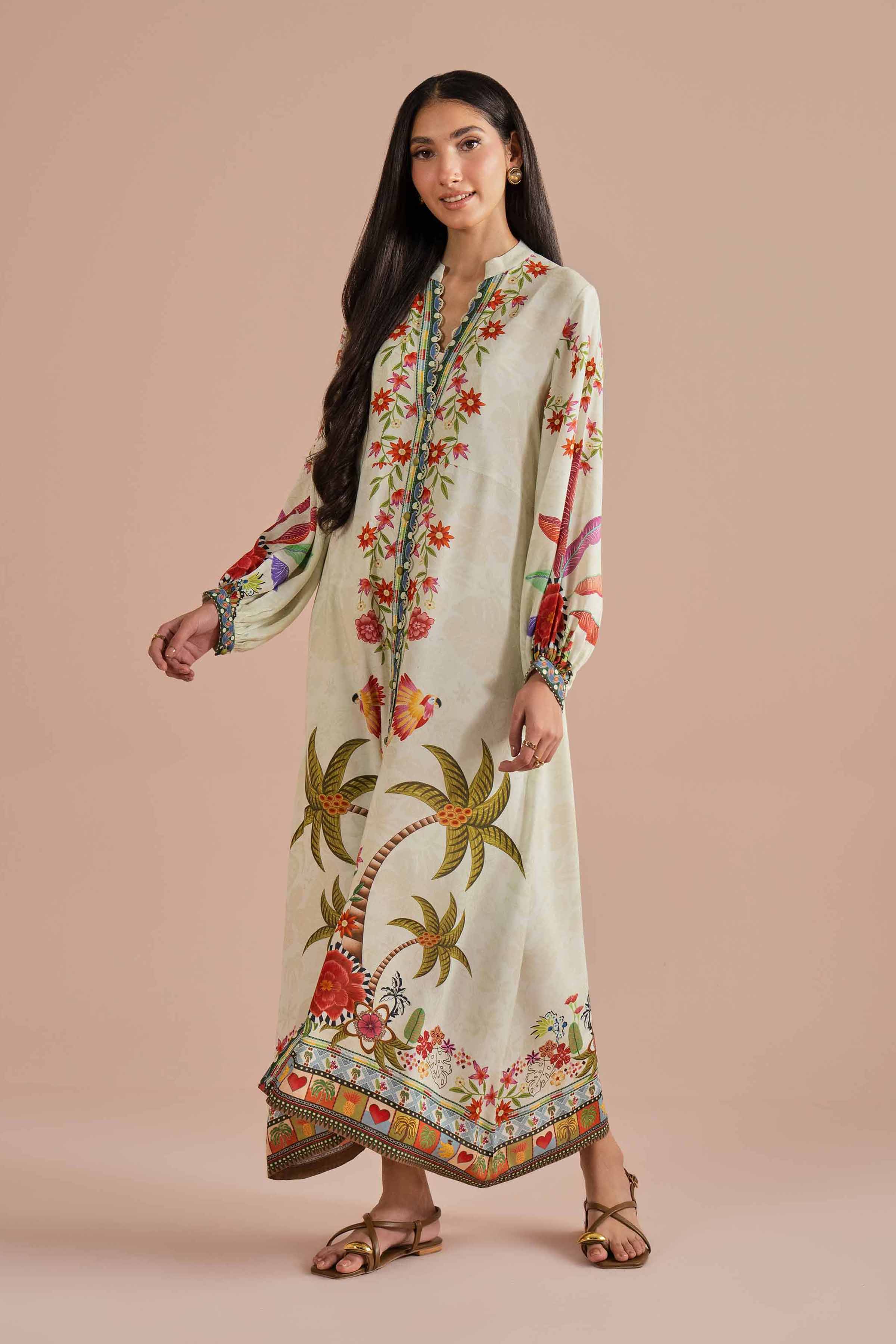 Printed Dress - AS26-15